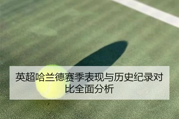 英超哈兰德赛季表现与历史纪录对比全面分析
